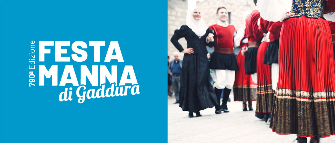 Sardinian ballet in costume - Festa Manna di Gaddura 2018