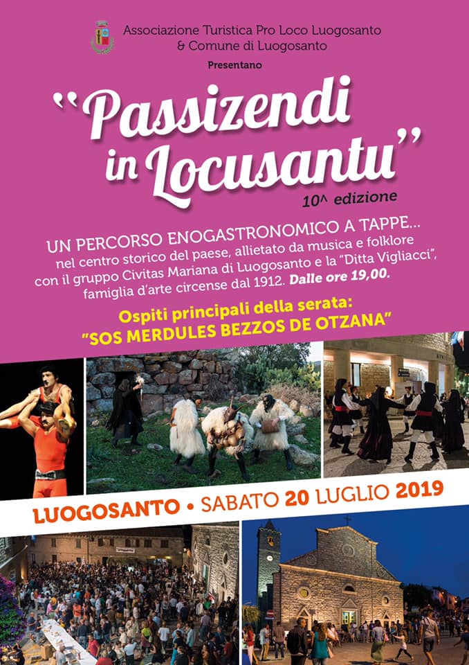 Passizendi in Locusantu 2019