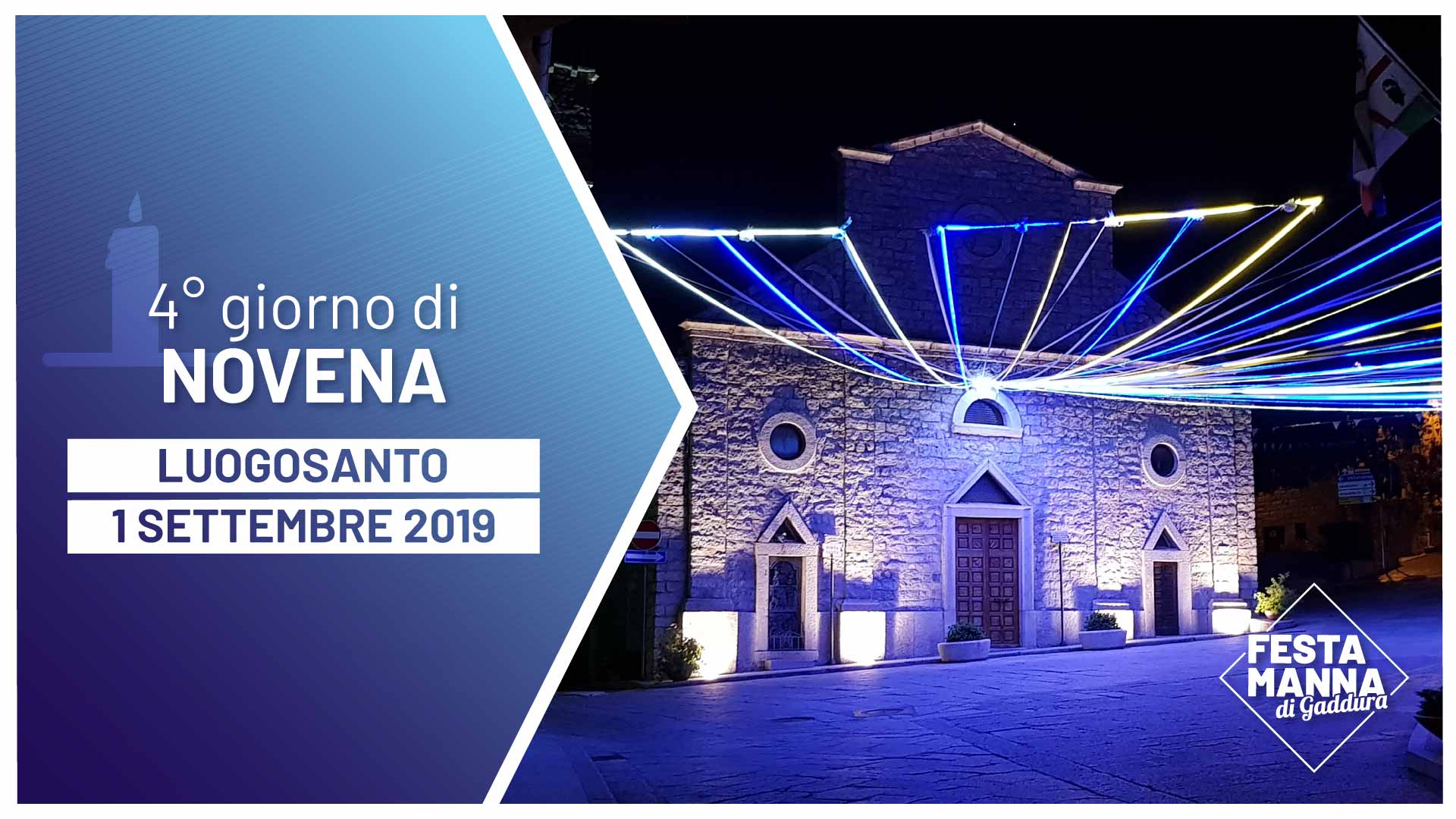 Fourth day of the novena | Festa Manna di Gaddura 2019