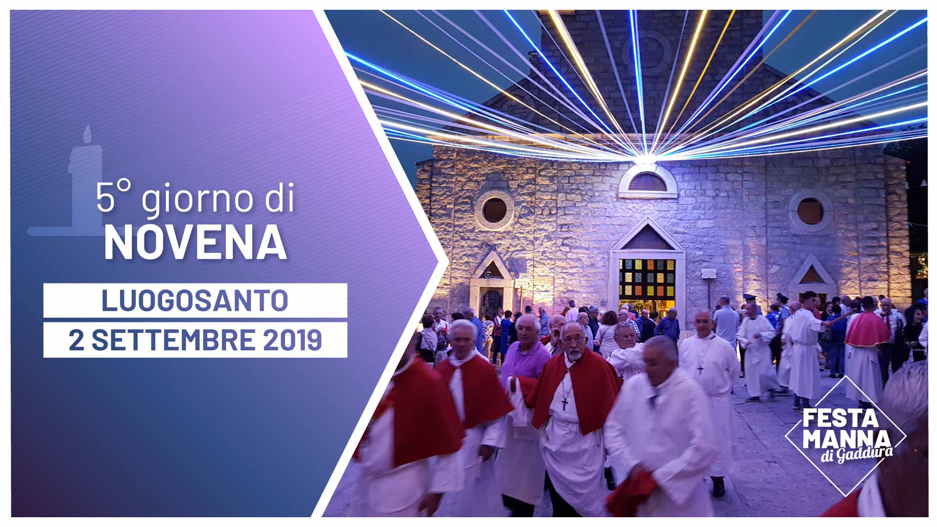 Fifth day of the novena | Festa Manna di Gaddura 2019