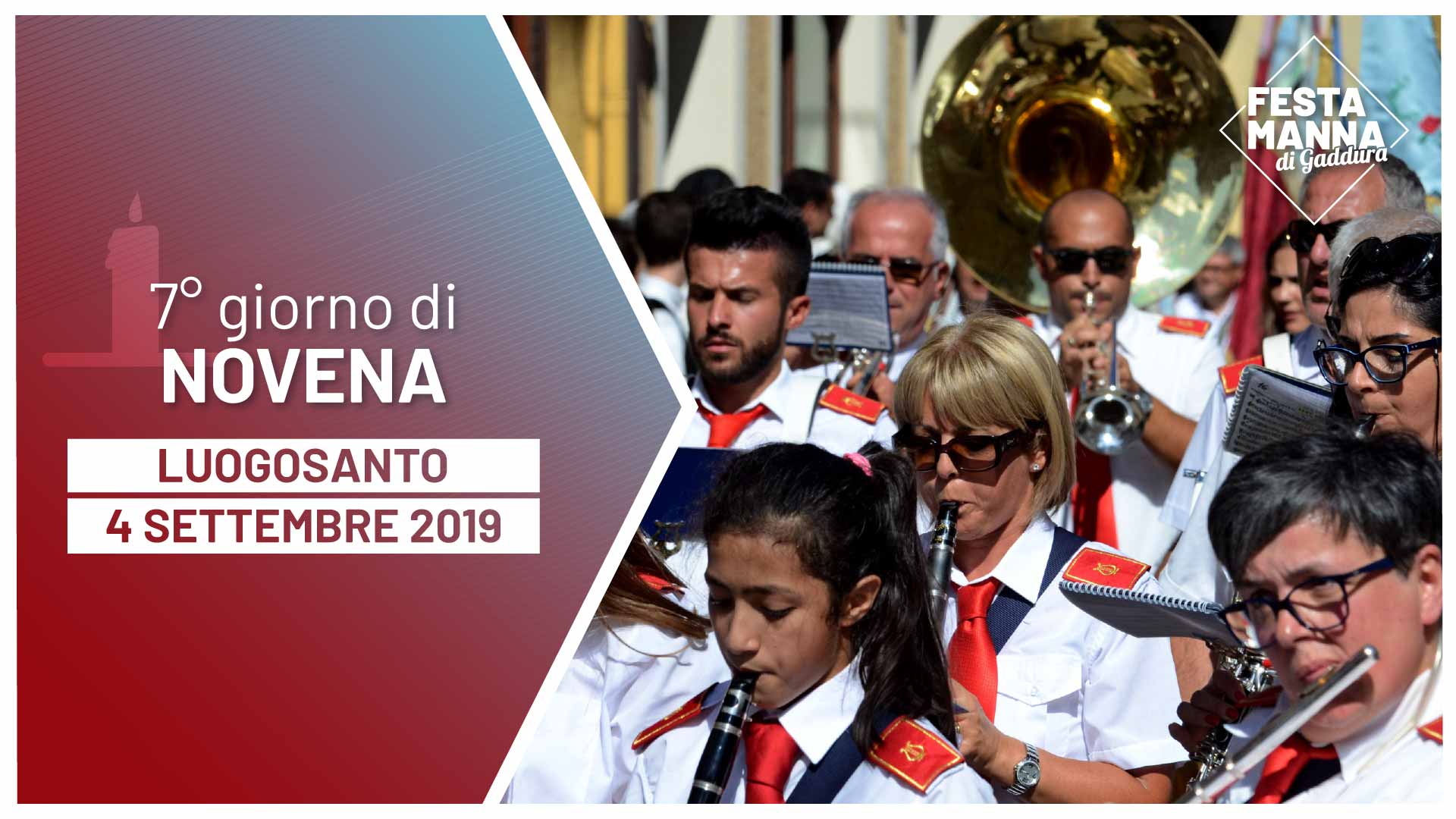 Seventh day of the novena | Festa Manna di Gaddura 2019