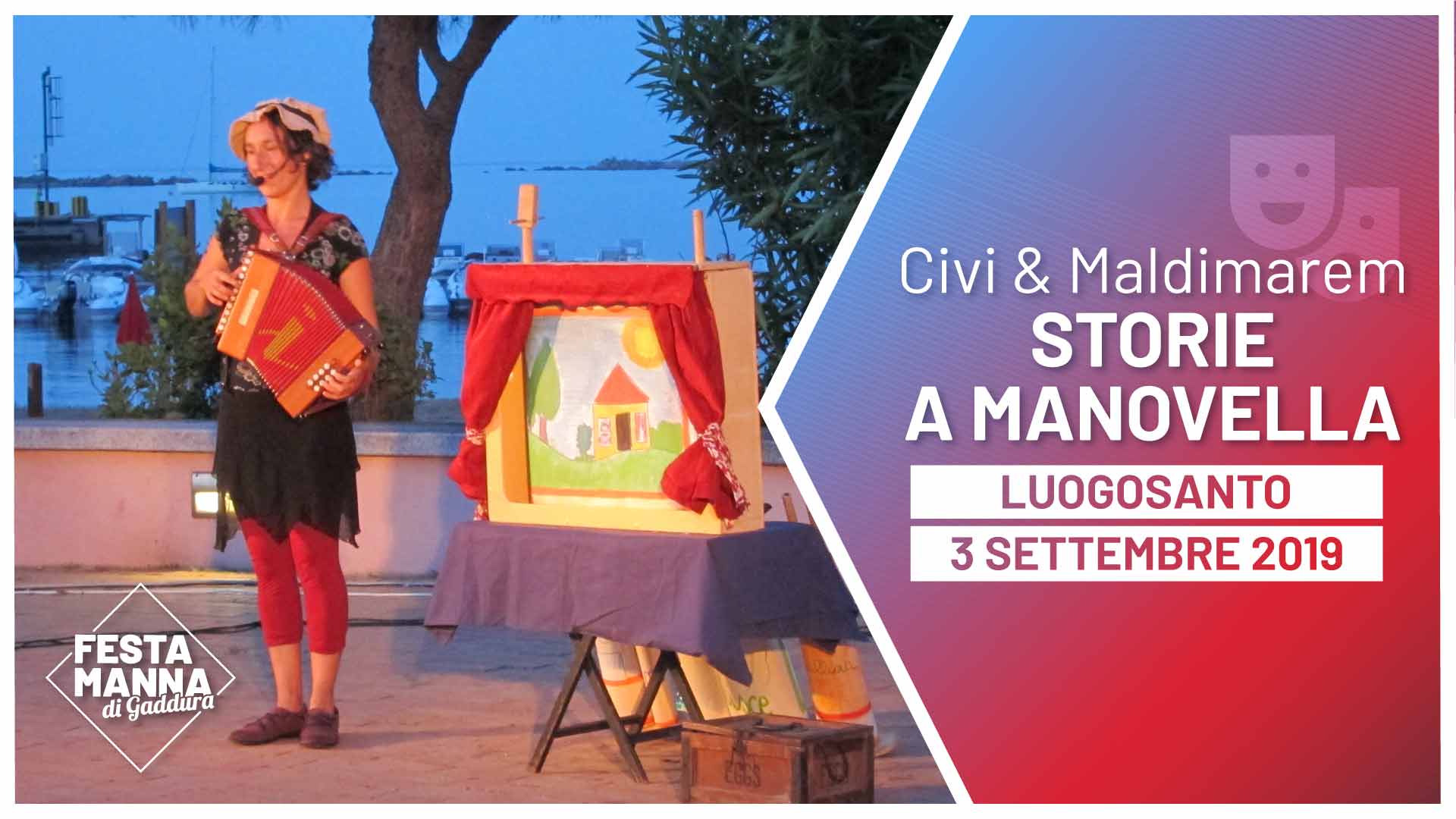 “Storie a manovella”, show for children aged 2 to 10, by Civi and Maldimarem