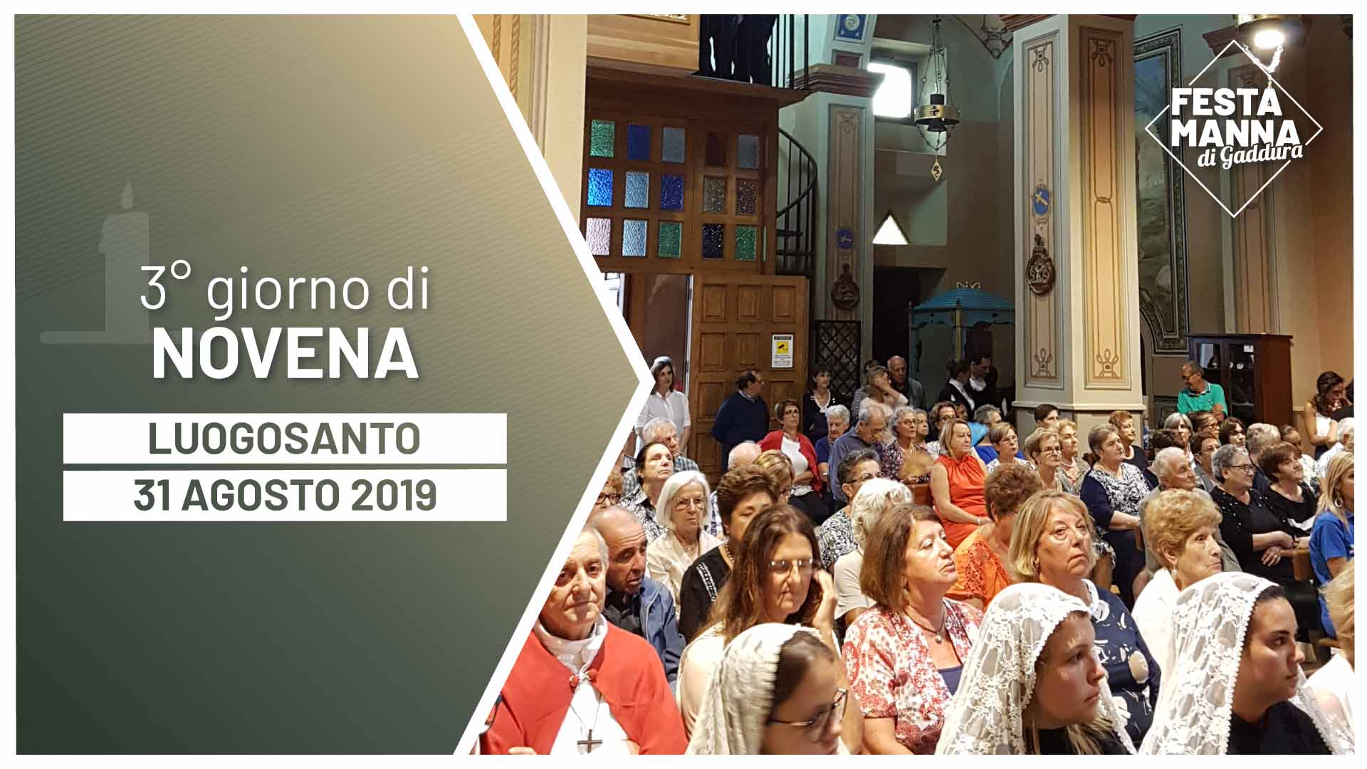 Third day of the novena | Festa Manna di Gaddura 2019